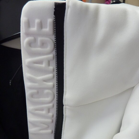 Mackage Elle Snow Fill Jumpsuit in Off White/Black - Picture 15 of 16